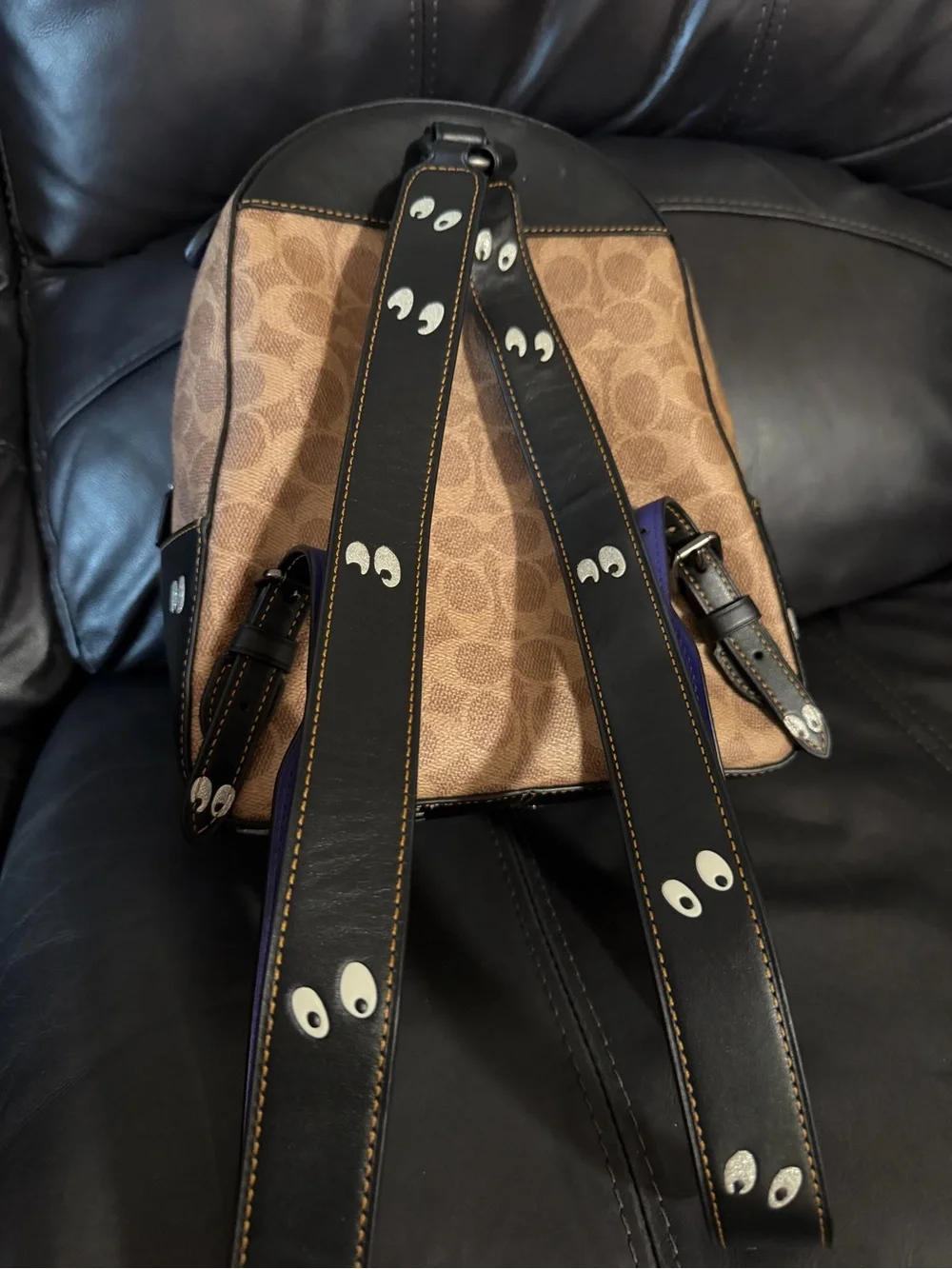 Limited edition monogram mini Snow White backpack